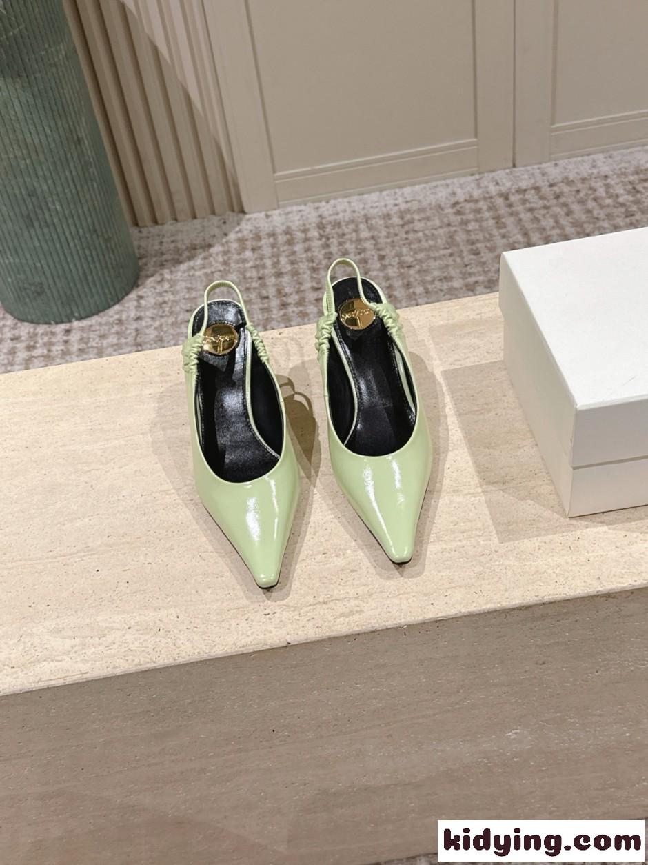 YSL アン=マリー スリングバックパンプス イヴ・サンローラン パンプス コピー-2