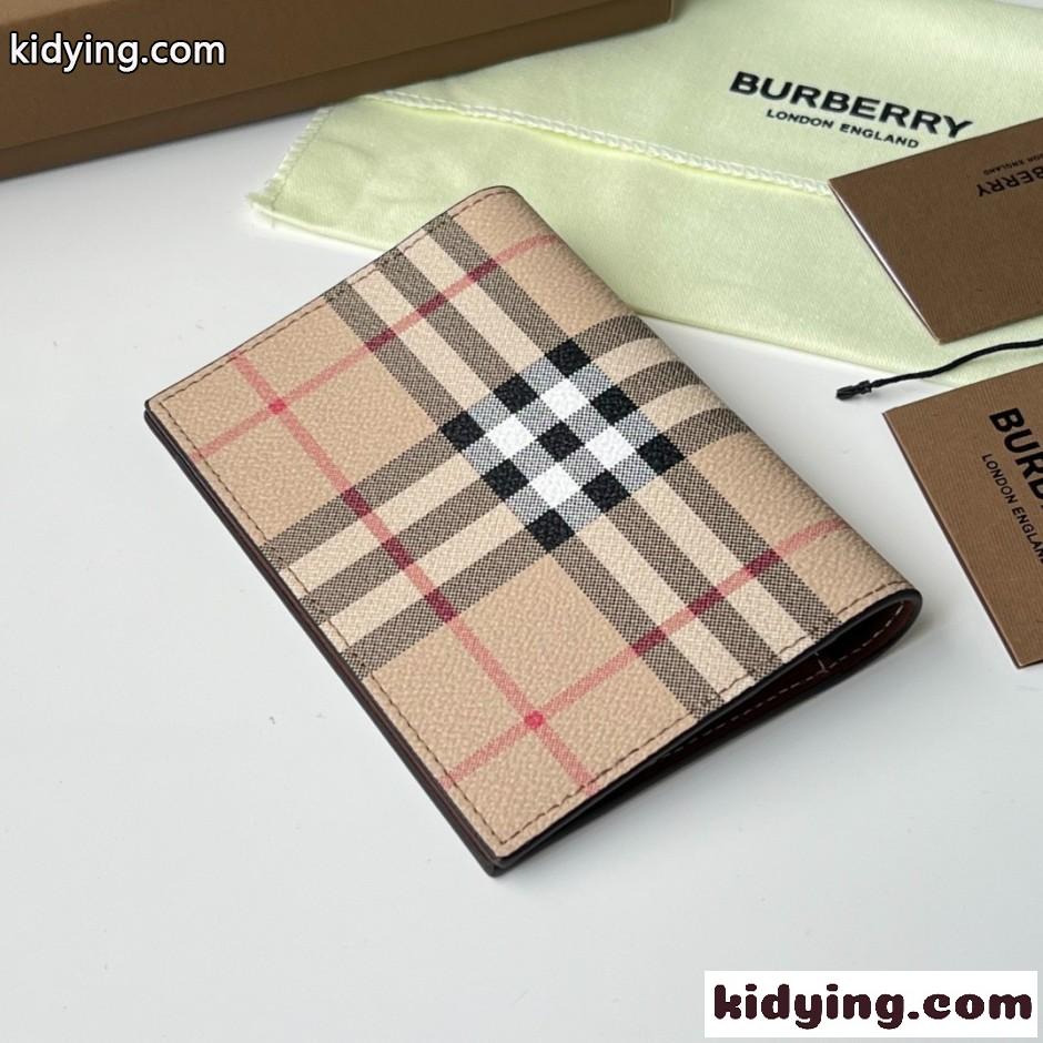 エレガント 人気 Burberry バーバリー チェック パスポートホルダー スーパーコピー-4
