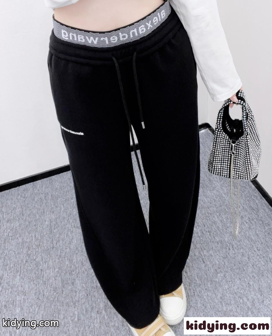 おしゃれ スウェットパンツ アレキサンダーワング パンツ 偽物 合わせやすい-4