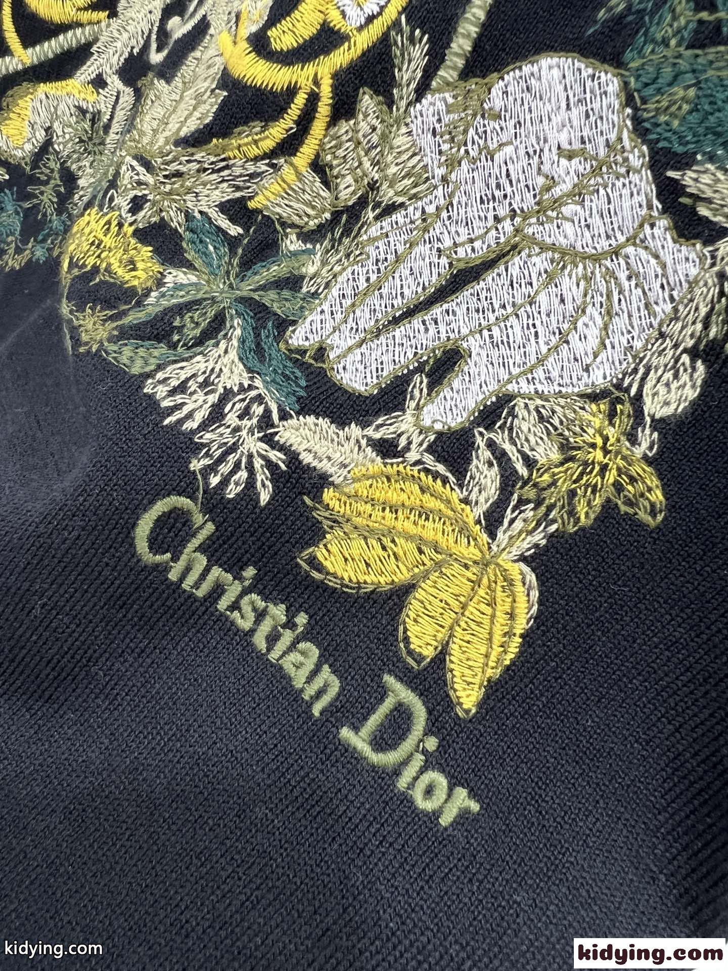 クリスチャン・ディオール Tシャツ コピー Étoile de Voyage テンセル ジャージー 半袖Tシャツ-3