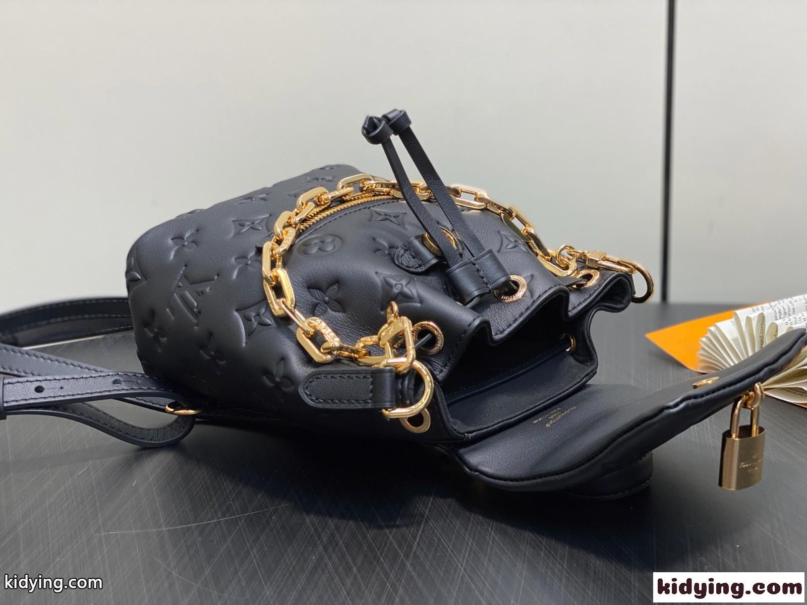 M13387 クッサン バックパック MINI ルイ・ヴィトン スーパーコピー ブラック-4