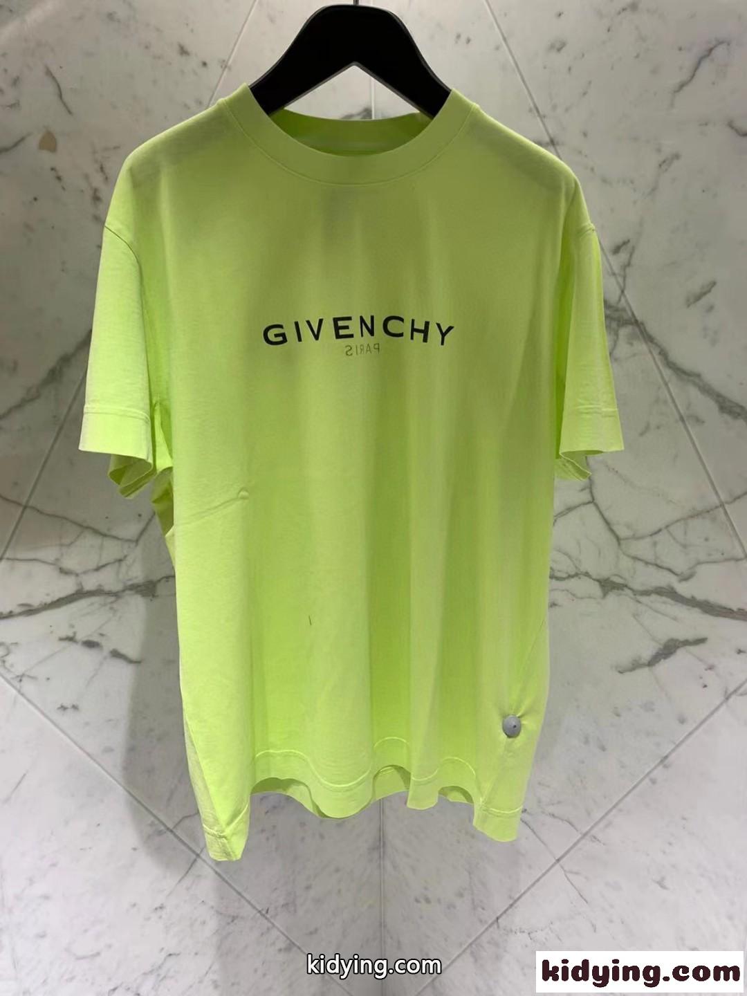 ジバンシィ Tシャツ コピー レディース ロゴ クールネック ゆったり 着心地いい チュニック トップス 合わせやすい-0