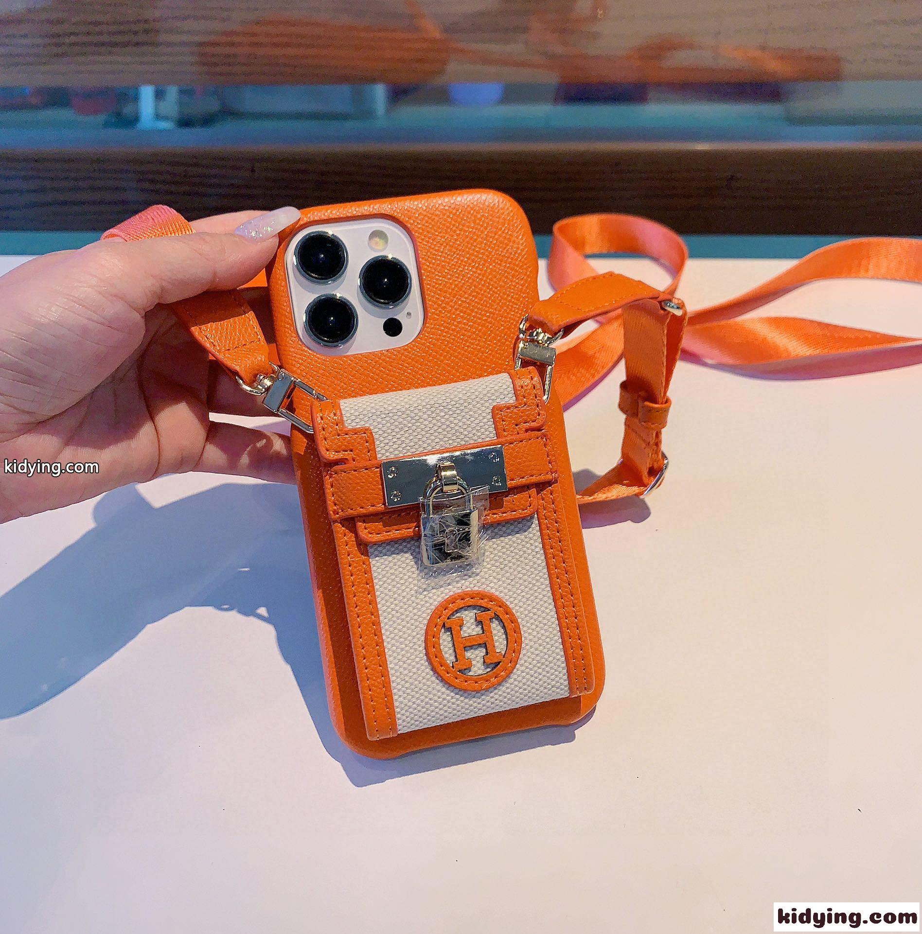 おしゃれ カード収納 斜めがけ エルメス アイフォンケース コピー スマホケース-2