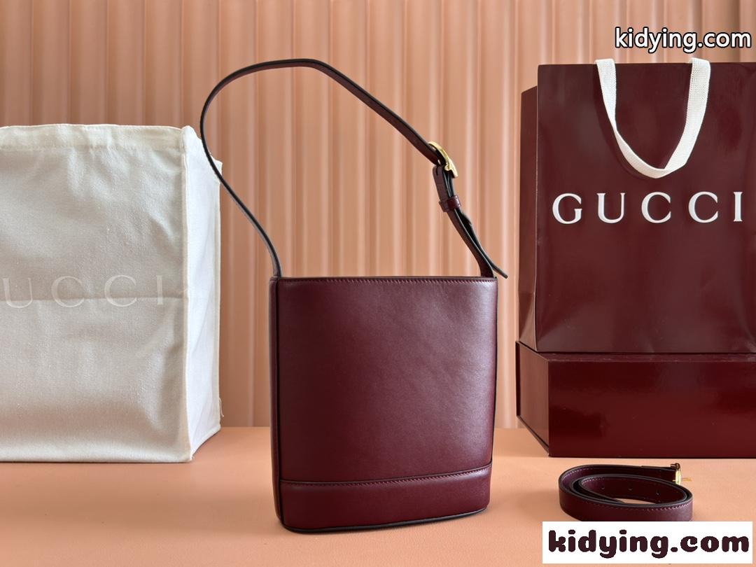 GUCCI 73 スモール バケットバッグ グッチ バッグ スーパーコピー 833665 レッド-1