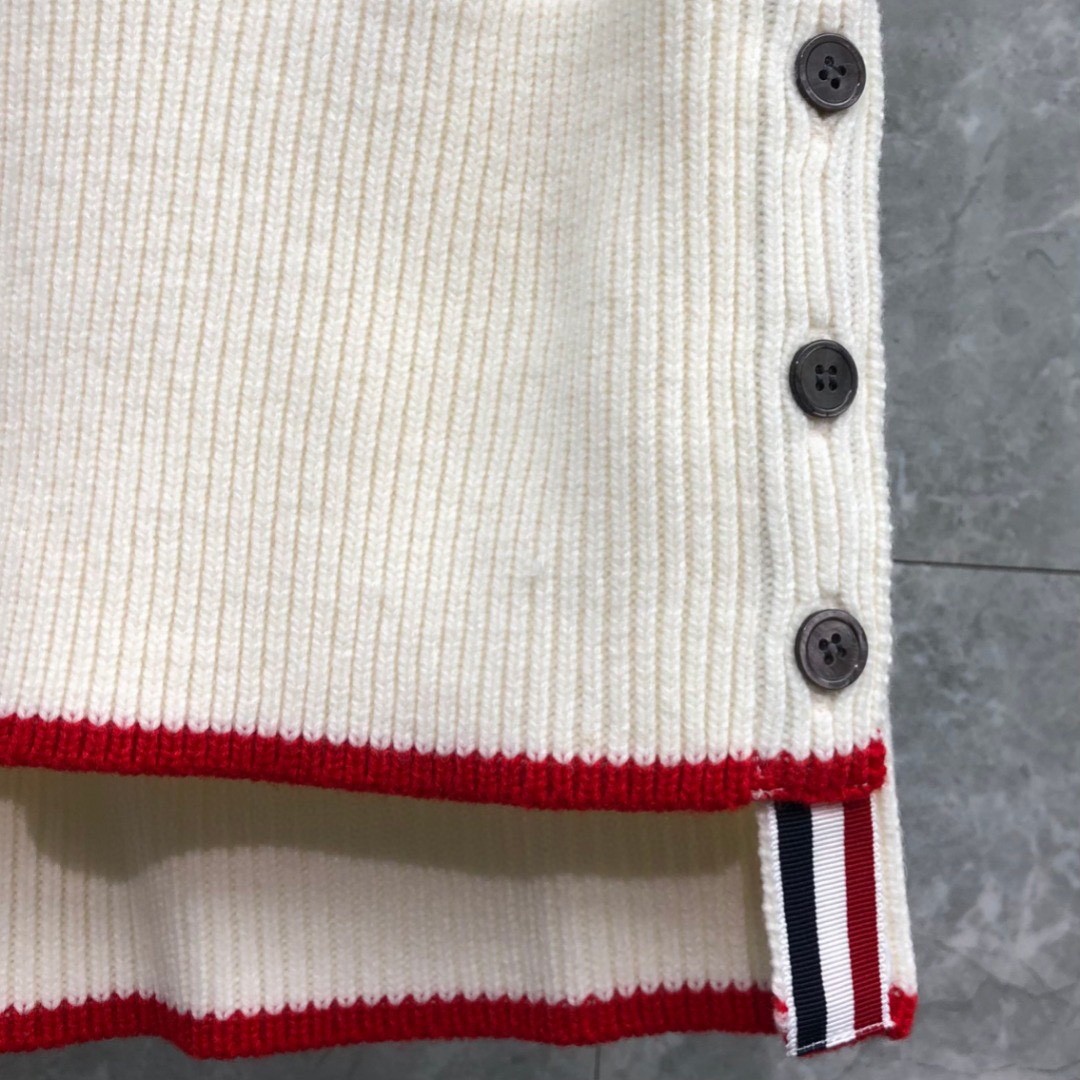 クジラと帆船 4BAR ボクシー シェルトップス トムブラウン ニット コピー-3