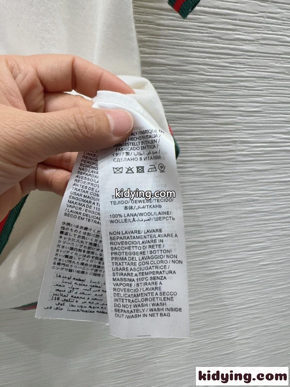 人気 洗練された ウール ポロシャツ グッチ ニット コピー ホワイト-3