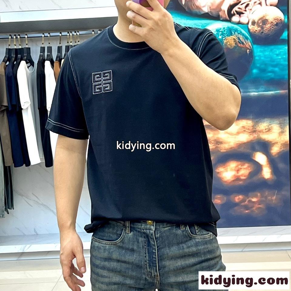 カジュアル 4G 半袖Tシャツ ジバンシィ Tシャツ 偽物 合わせやすい-1