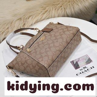 コーチバッグ人気コピー COACH コーチさんの新しいprairie手持ち斜めがけ餃子バッグはとてもきれいです-3