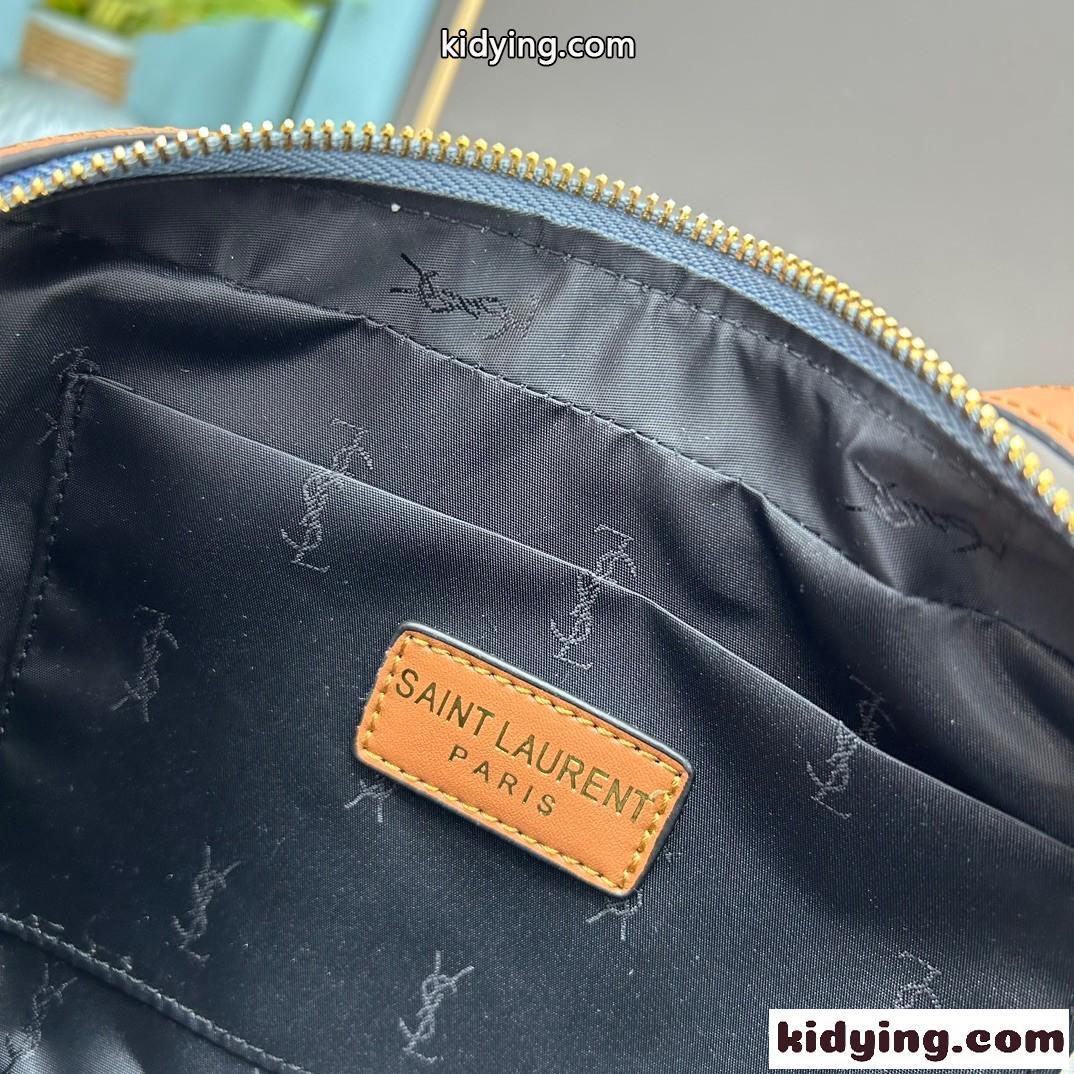 YSL デニム カメラバッグ イヴ・サンローラン バッグ コピー レディース ショルダーバッグ-5