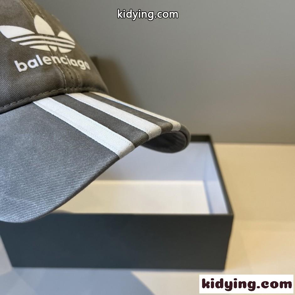 Adidas x Balenciaga コラボ ベースボールキャップ バレンシアガ キャップ 偽物 帽子-3