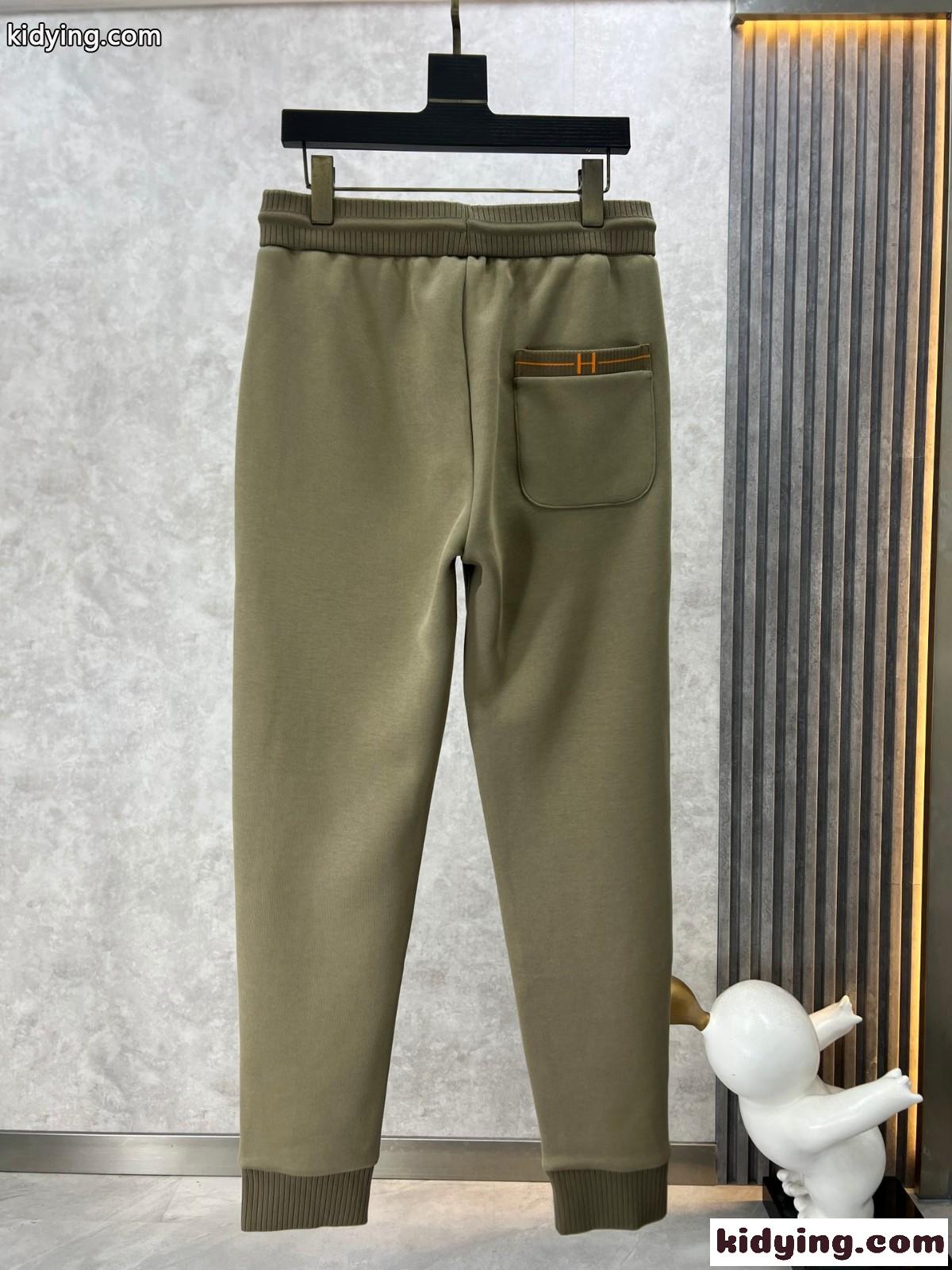 エルメス パンツ コピー メンズ シンプル カジュアル ジョギングパンツ-2