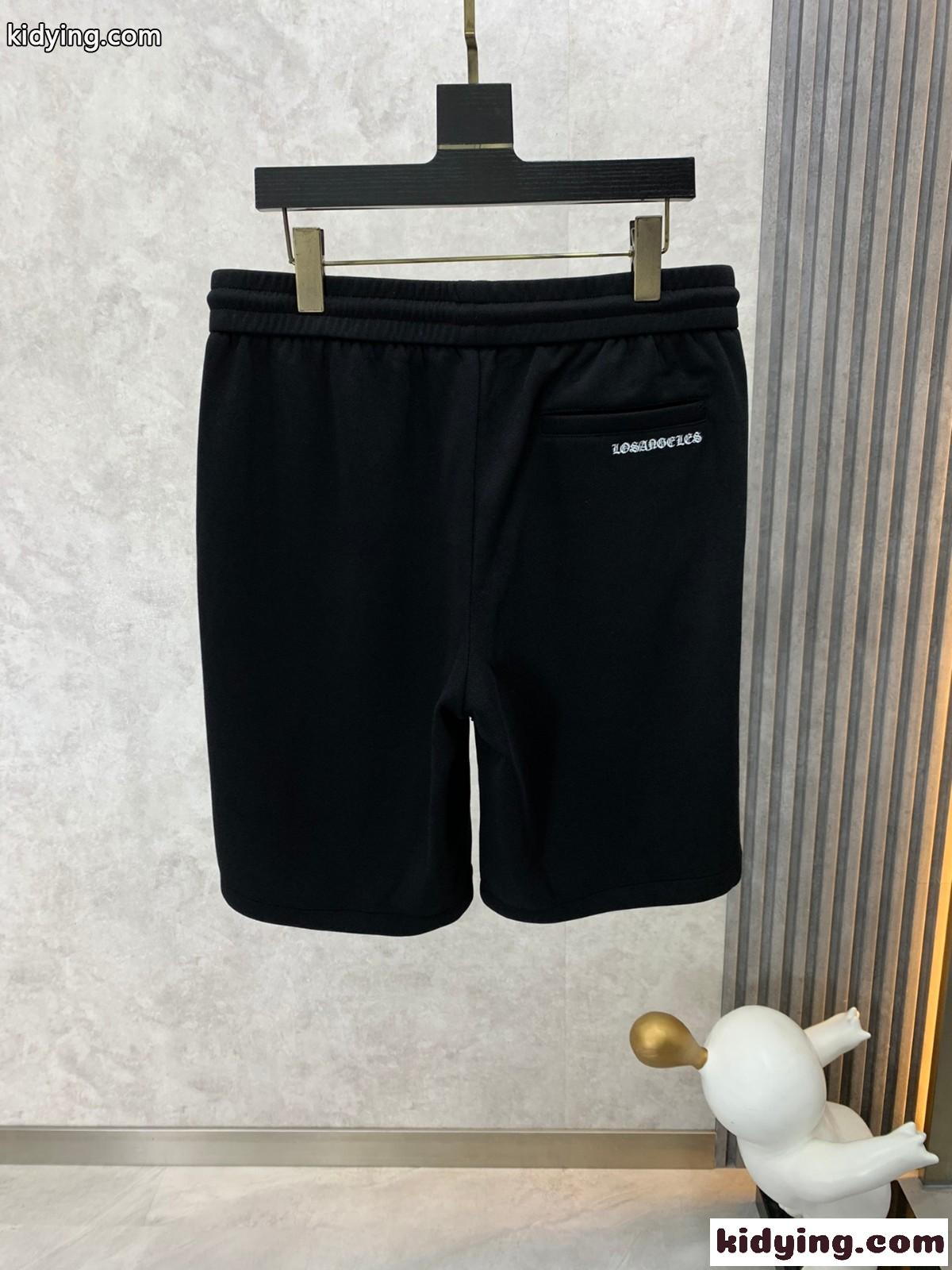 クロムハーツ パンツ コピー シンプル カジュアル スポーツ メンズ ハーフパンツ-2