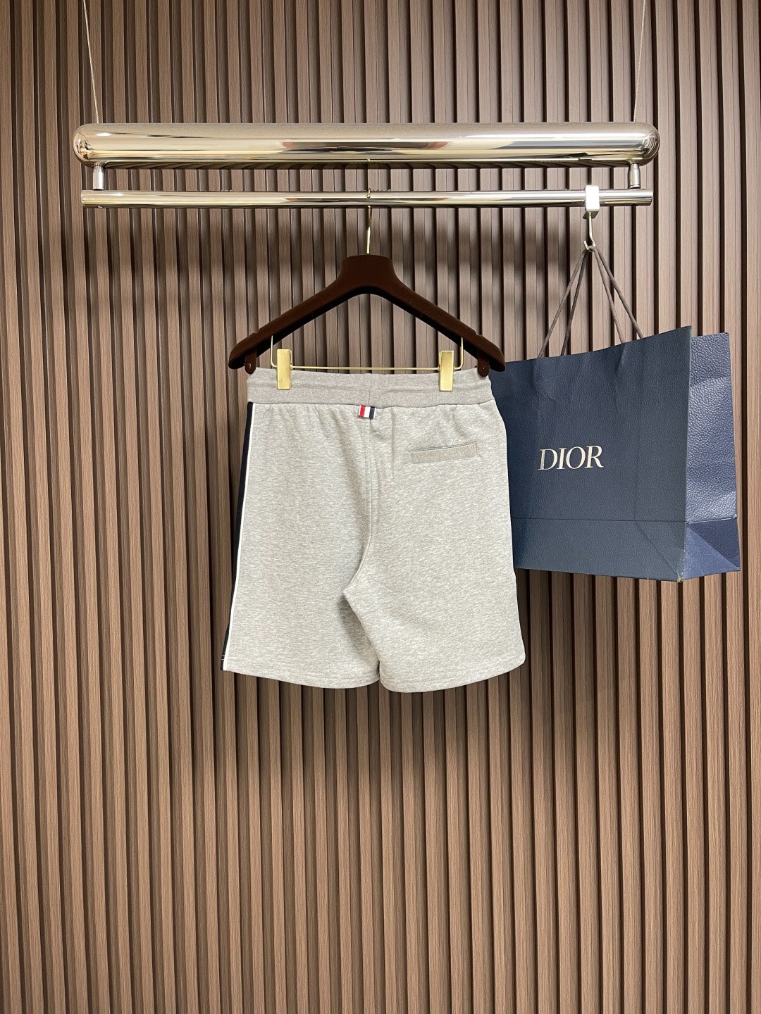 カジュアル コットン トムブラウン パンツ 偽物 ショートパンツ グレー-1