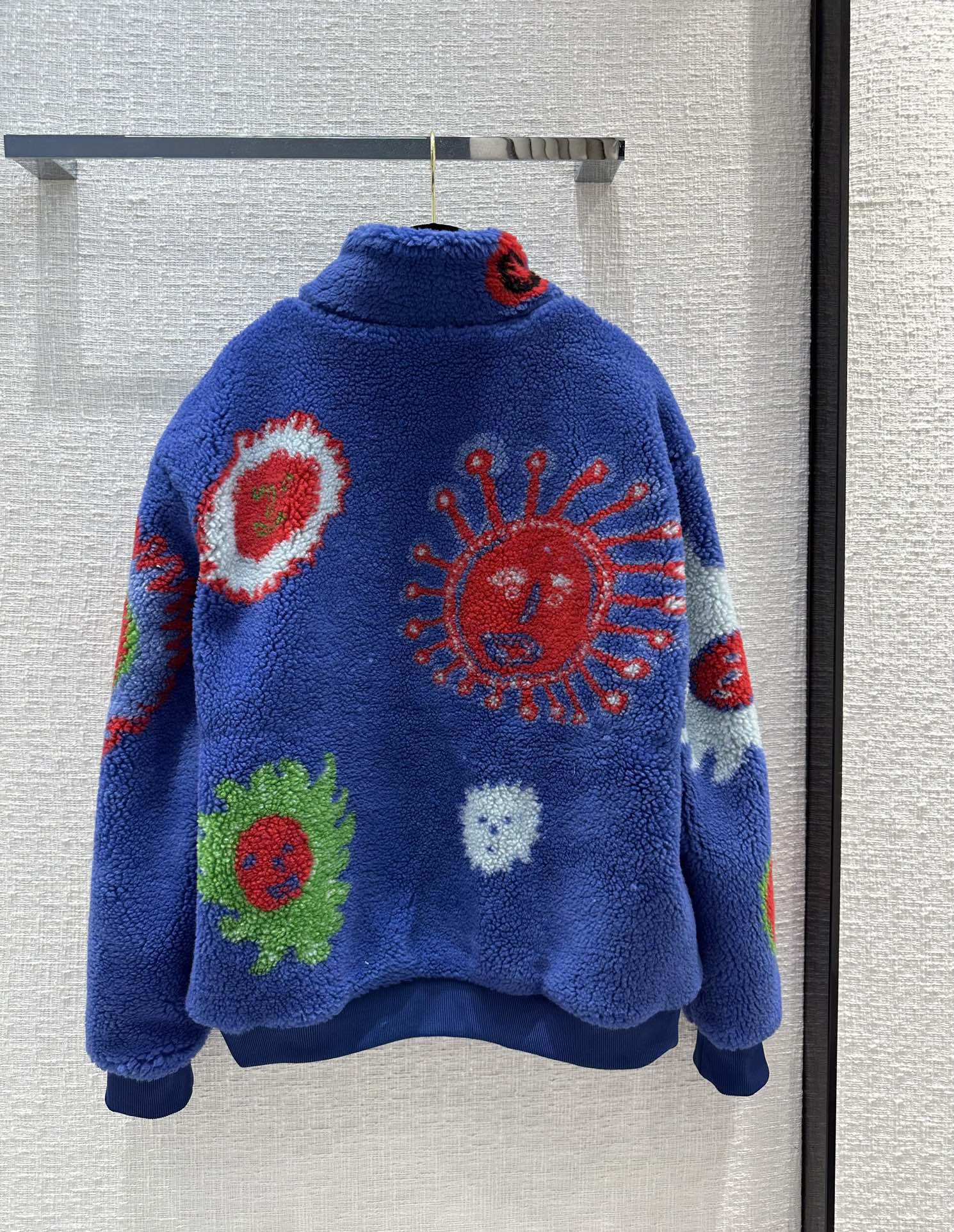 秋冬新作 ルイヴィトン LV × YK フェイスジップフリースブルゾン コピー-4