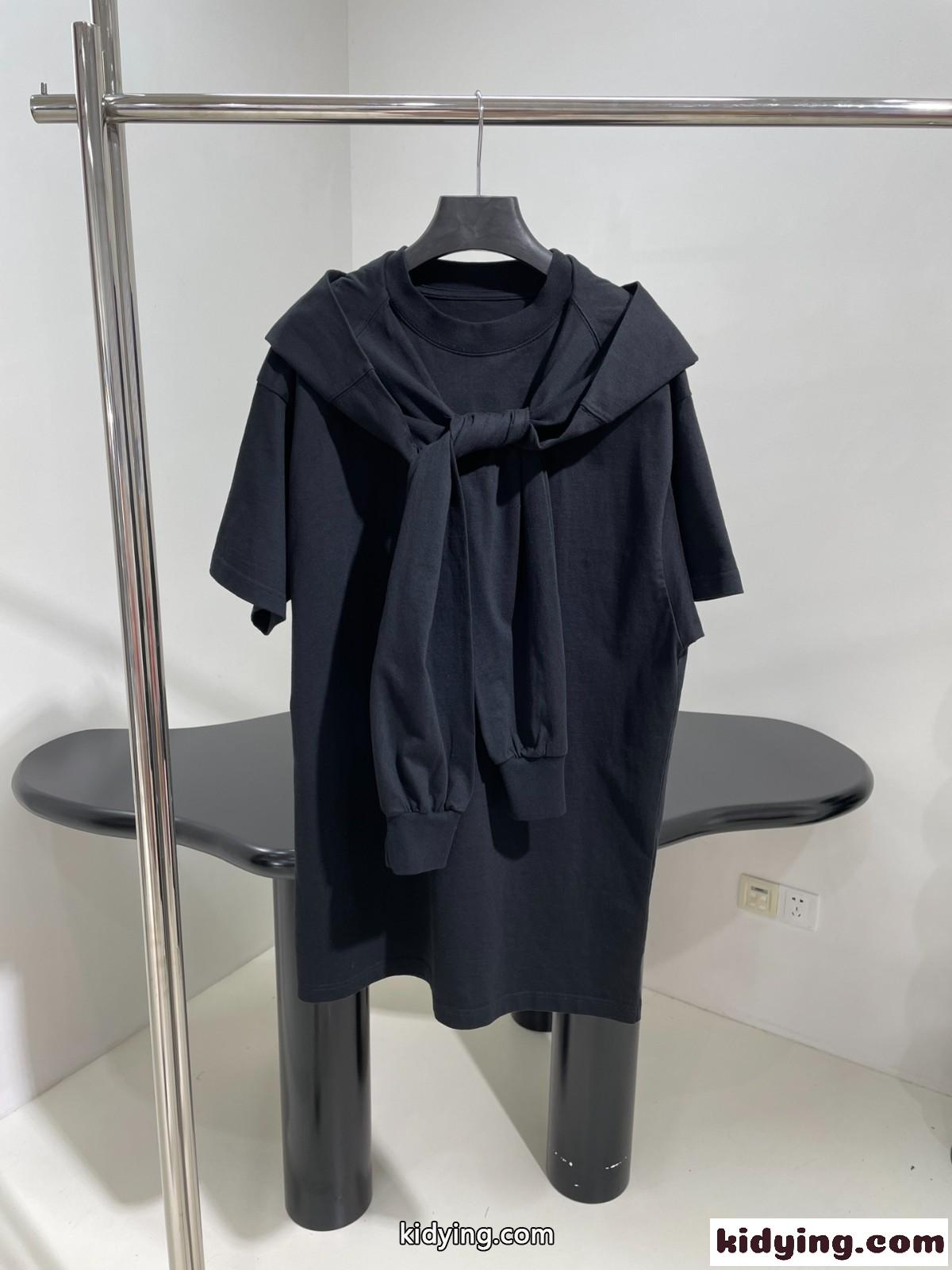 UNITY SPORTS ICON INCOGNITO Tシャツ オーバーサイズ バレンシアガ Tシャツ コピー ブラック-2