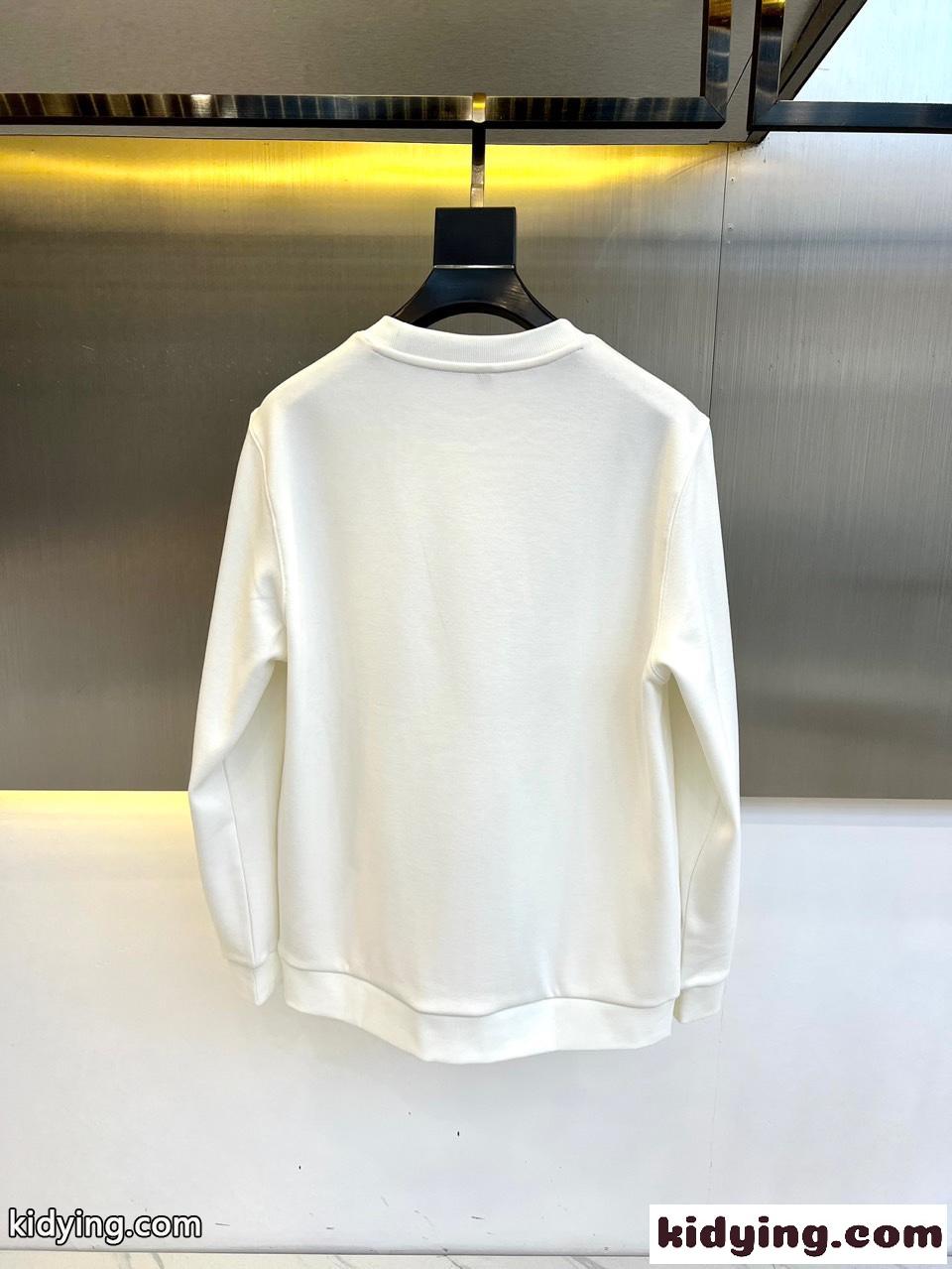 カジュアル お洒落 コットン スウェットシャツ モンクレール Tシャツ コピー ホワイト-4