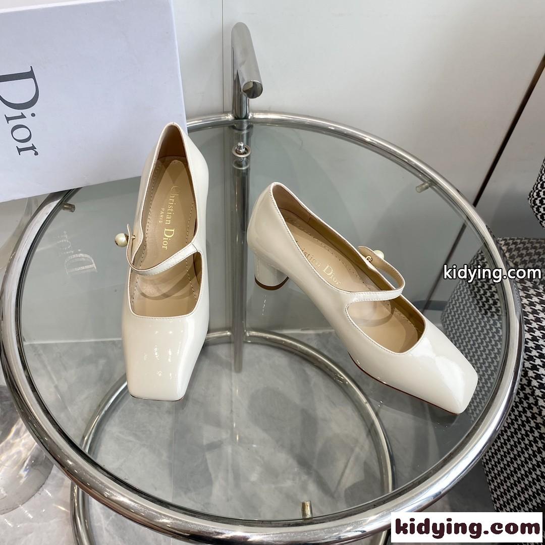 Jolie Dior パンプス クリスチャン・ディオール パンプス スーパーコピー ホワイト-0