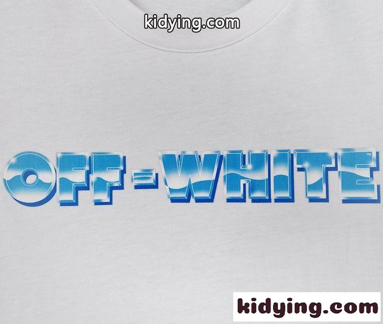 定番 春夏 合わせやすい カジュアル ロゴ プリント クルーネック オフホワイト tシャツ コピー 半袖-3