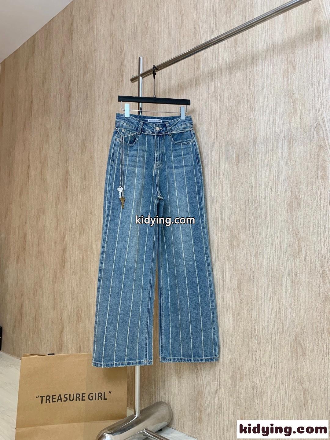 アレキサンダーワング ジーンズ コピー お洒落 合わせやすい デニムパンツ-2