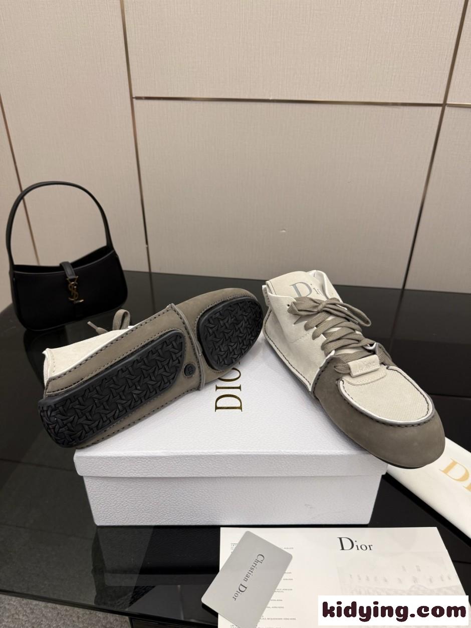 クリスチャン・ディオール Dior Roadie レースアップブーツ コピー スニーカー-4