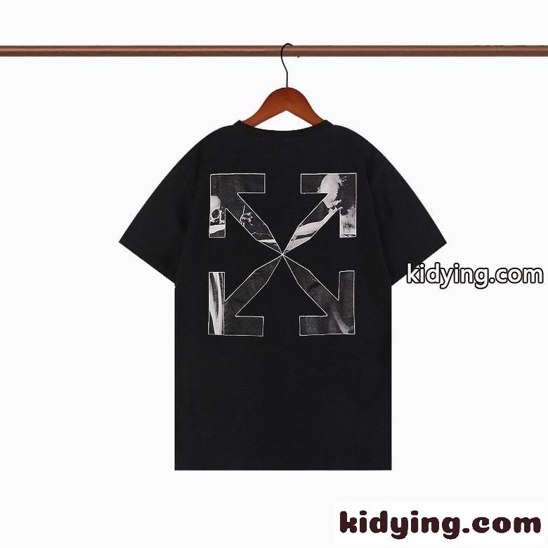 シンプル お洒落 クルーネック 定番 人気 オフホワイト 半袖Tシャツ コピー かっこいい カジュアル 快適-3