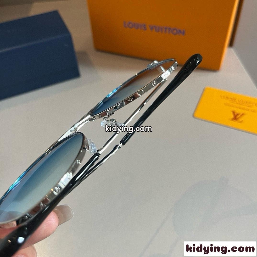 人気 合わせやすい ルイヴィトン サングラス 偽物 偏光 UVカット クラシック-4