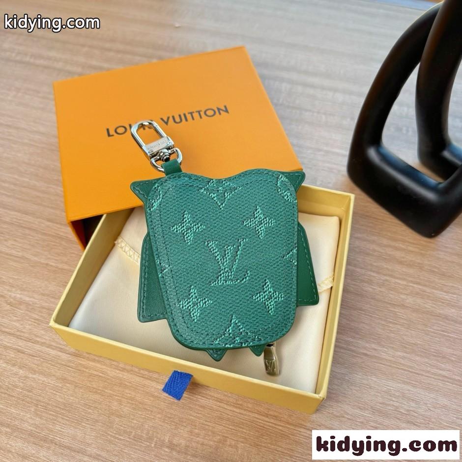 バッグチャーム・LV オウル ルイ・ヴィトン キーホルダー 偽物 グリーン-1