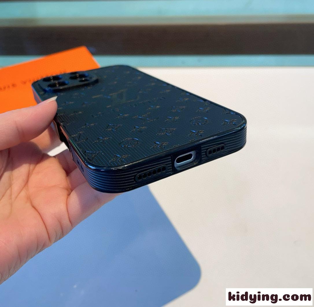 お洒落 スマホケース ルイ・ヴィトン アイフォンケース 偽物 iPhone16ケース ブラック-4