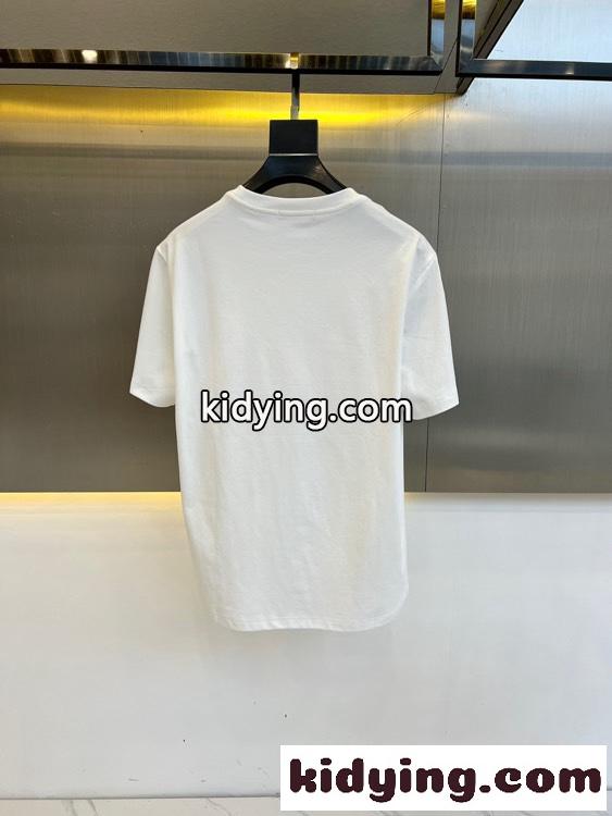 カジュアル ロゴ入り アルマーニ Tシャツ コピー 半袖Tシャツ ホワイト-4