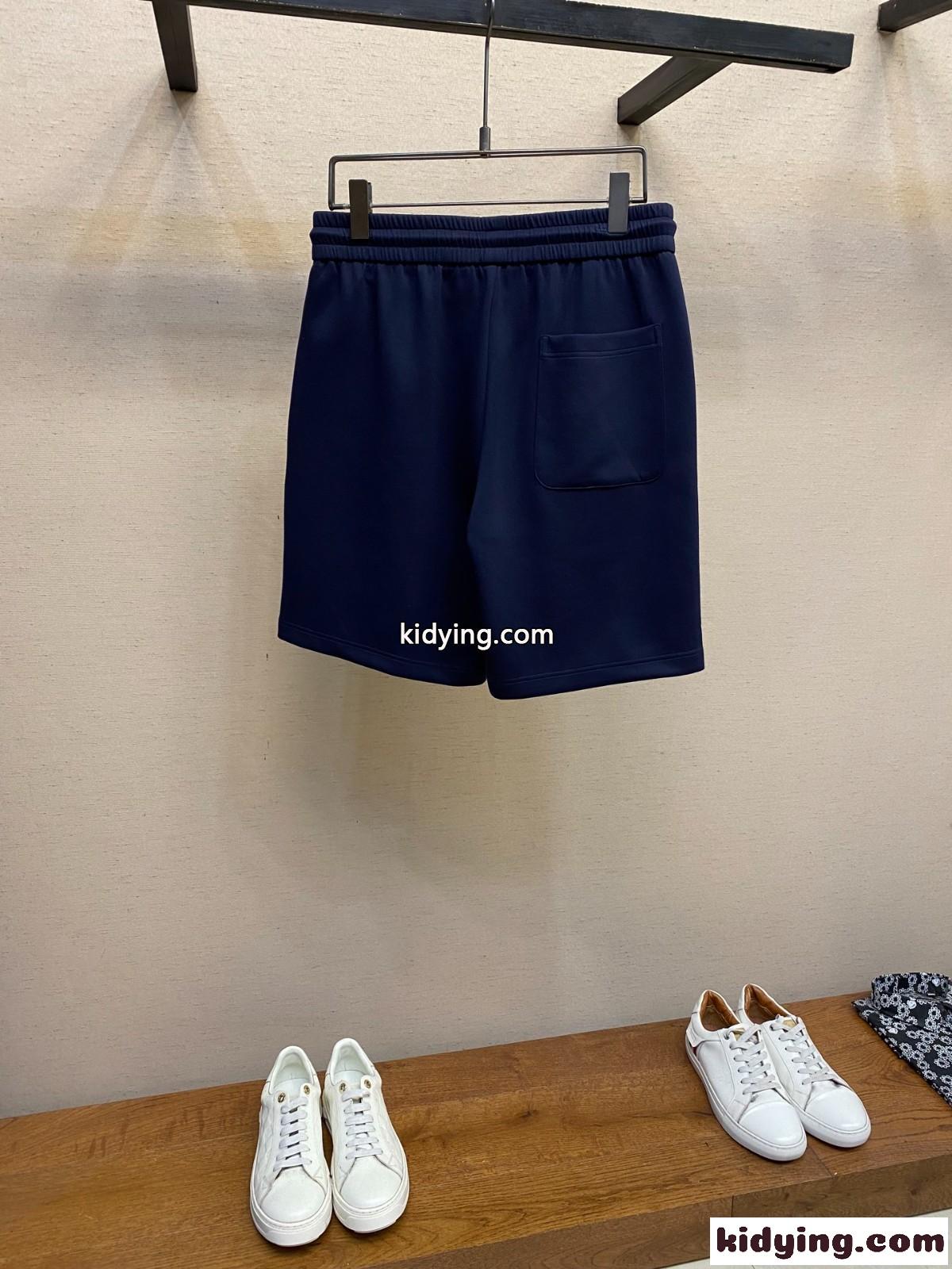 定番 カジュアル ロゴ ショートパンツ プラダ パンツ 偽物 メンズ-3