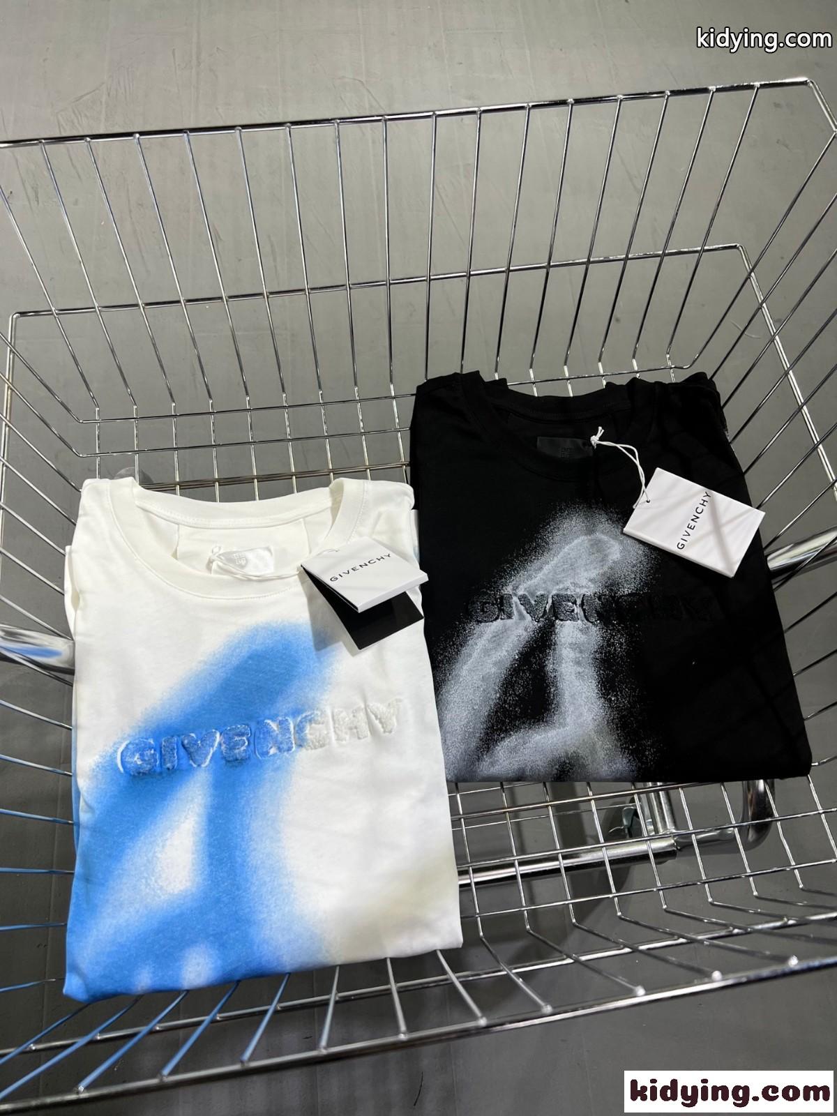 ユニセックス 人気 ビッグシルエット クルーネック ジバンシィ Tシャツ コピー カジュアル 高級感 トップス-4