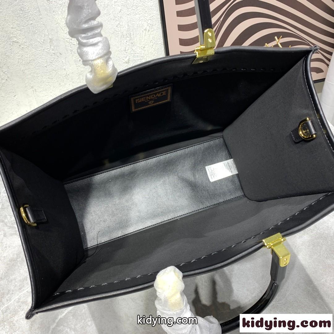 VERSACE×FENDI 大人気 ロゴ 高級感 トートバッグ ヴェルサーチェ バッグ コピー レディース カバン-3