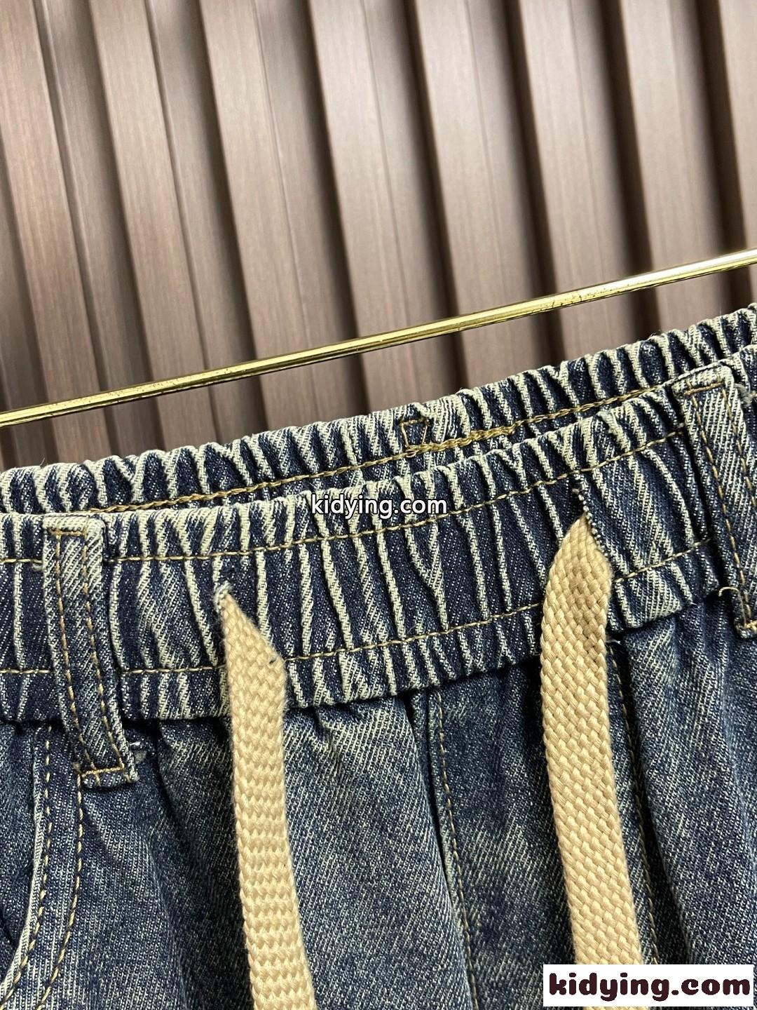 カジュアル お洒落 デニムパンツ グッチ ジーンズ 偽物 メンズ 合わせやすい-4