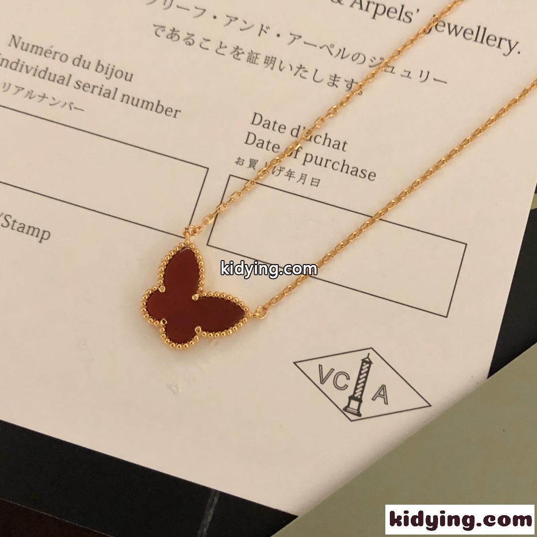 エレガント 合わせやすい レディース アクセサリー ヴァンクリーフ&アーペル ネックレス コピー 人気 18kゴールドメッキ-0