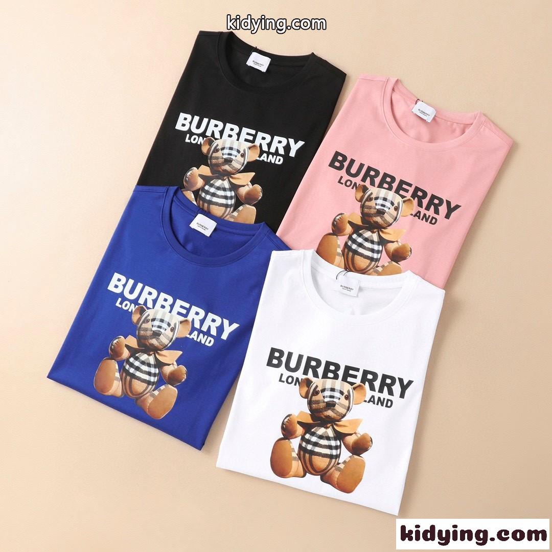 大きいサイズあり バーバリー 半袖Tシャツ コピー 合わせやすい 快適 カジュアル おしゃれ プリント クルーネック-0
