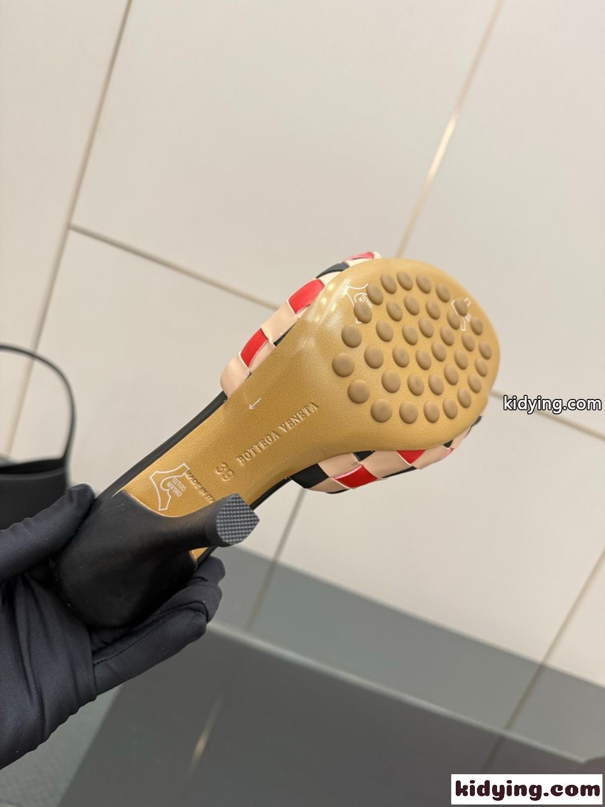ボッテガ・ヴェネタ サンダル コピー スタイルアップ ブリンク ミュール-4
