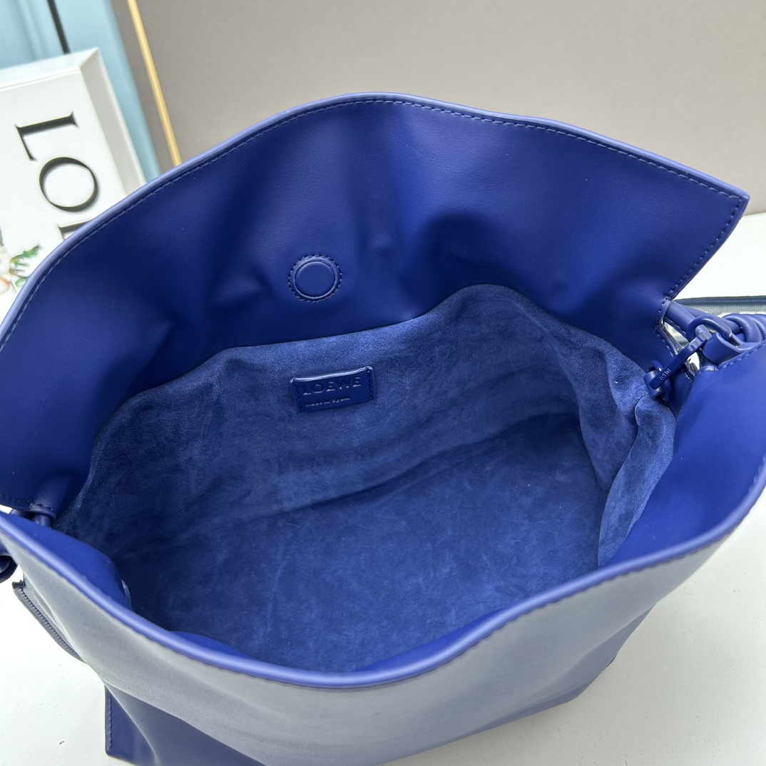 LOEWE フラメンコクラッチ ロエベ バッグ コピー ショルダーバッグ ブルー-3