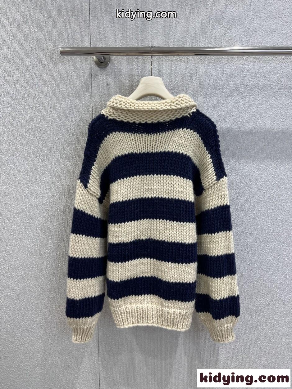 カシミヤ チャンキーニット プルオーバー シャネル セーター 偽物-1