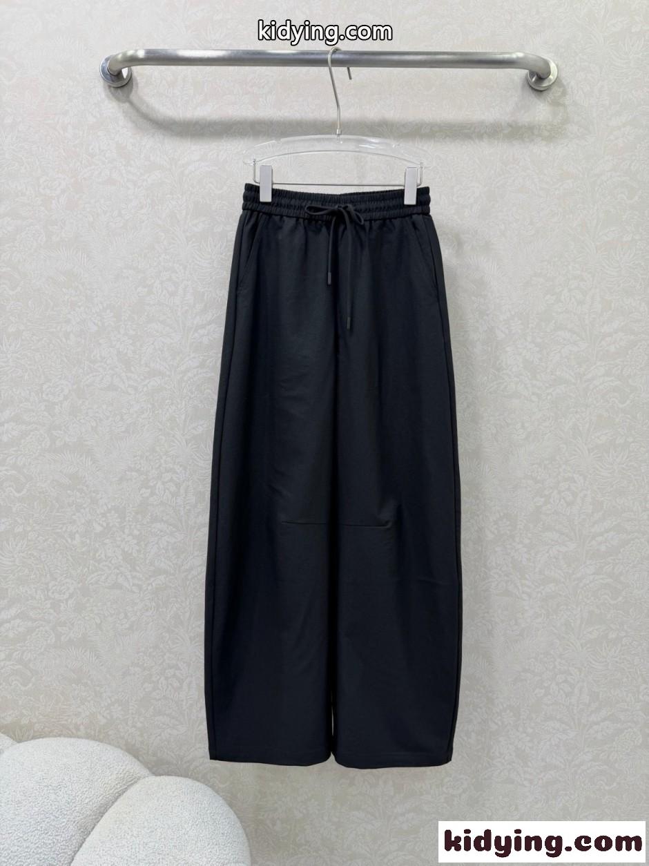 カジュアル お洒落 カーブパンツ シャネル パンツ コピー ブラック-0