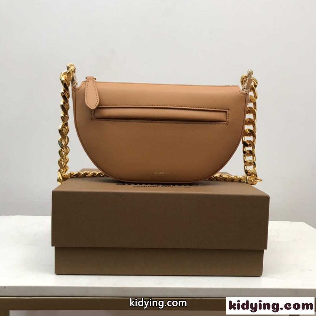フェミニン 上品 可愛い レザー オリンピアバッグ バーバリー バッグ コピー ショルダーバッグ-0