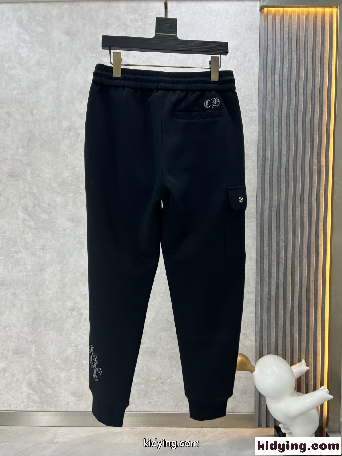 おしゃれ 合わせやすい クロムハーツ パンツ コピー メンズ カジュアルパンツ-1