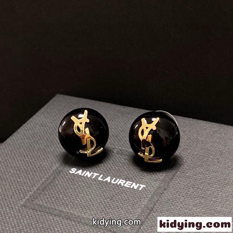 エレガント YSL スタッドピアス イヴ・サンローラン イヤリング 偽物-0