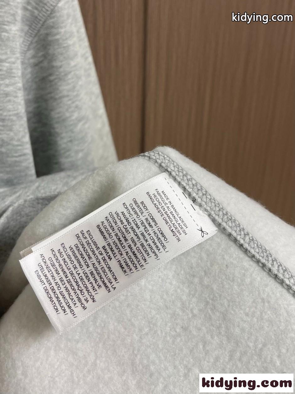 カジュアル コットン 裏起毛 スウェットシャツ ラルフローレン Tシャツ 偽物 グレー-3
