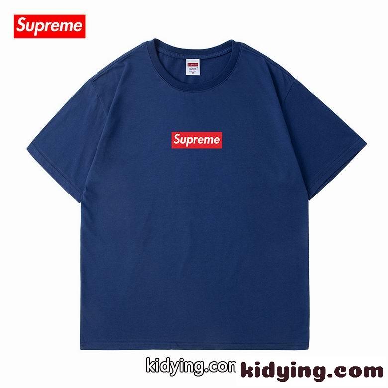 全8色 定番 人気 インパクト プリント ゆったり クルーネック カジュアル シュプリーム tシャツ コピー 半袖 春夏 トップス-2