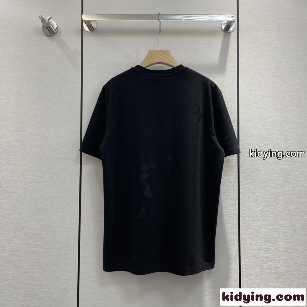 ゆったり 高品質 着心地いい クルーネック ロゴ ジバンシィ Tシャツ コピー カジュアル おしゃれ 春夏 半袖-2