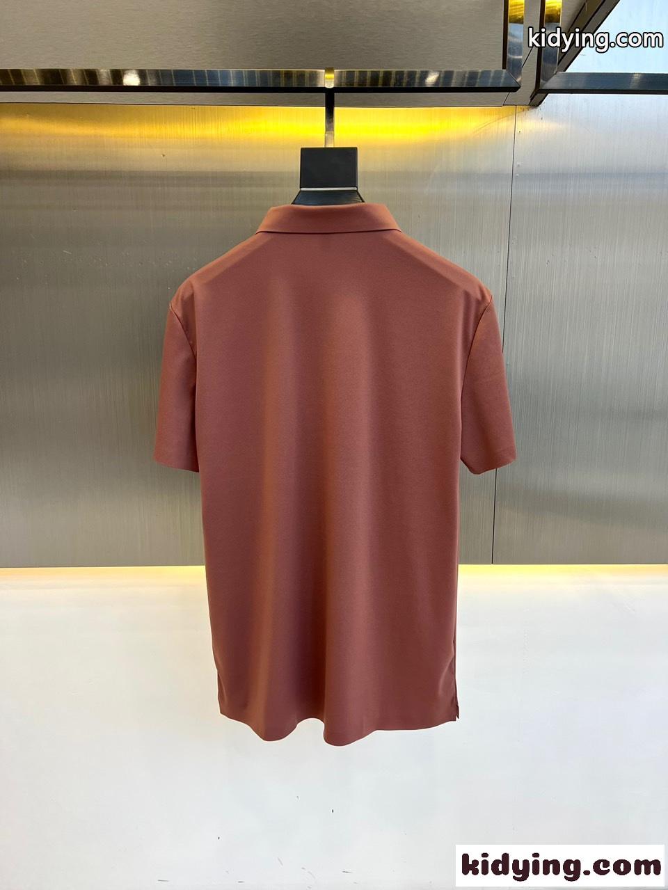 バーバリー Tシャツ コピー シンプル 春夏 半袖 ポロシャツ-4