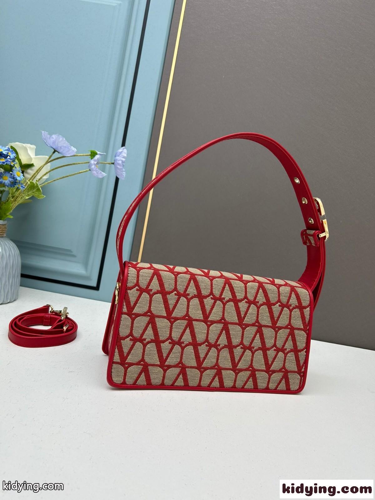 VALENTINO ラ プチ ドゥジエム トワル イコノグラフ スーパーコピー ヴァレンティノ ショルダーバッグ レッド-2