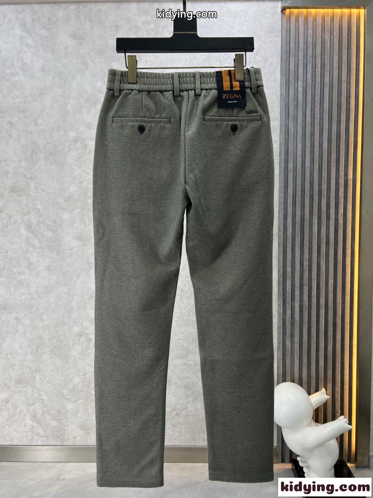 エルメネジルド・ゼニア パンツ コピー シンプル 合わせやすい カジュアル スラックス-2