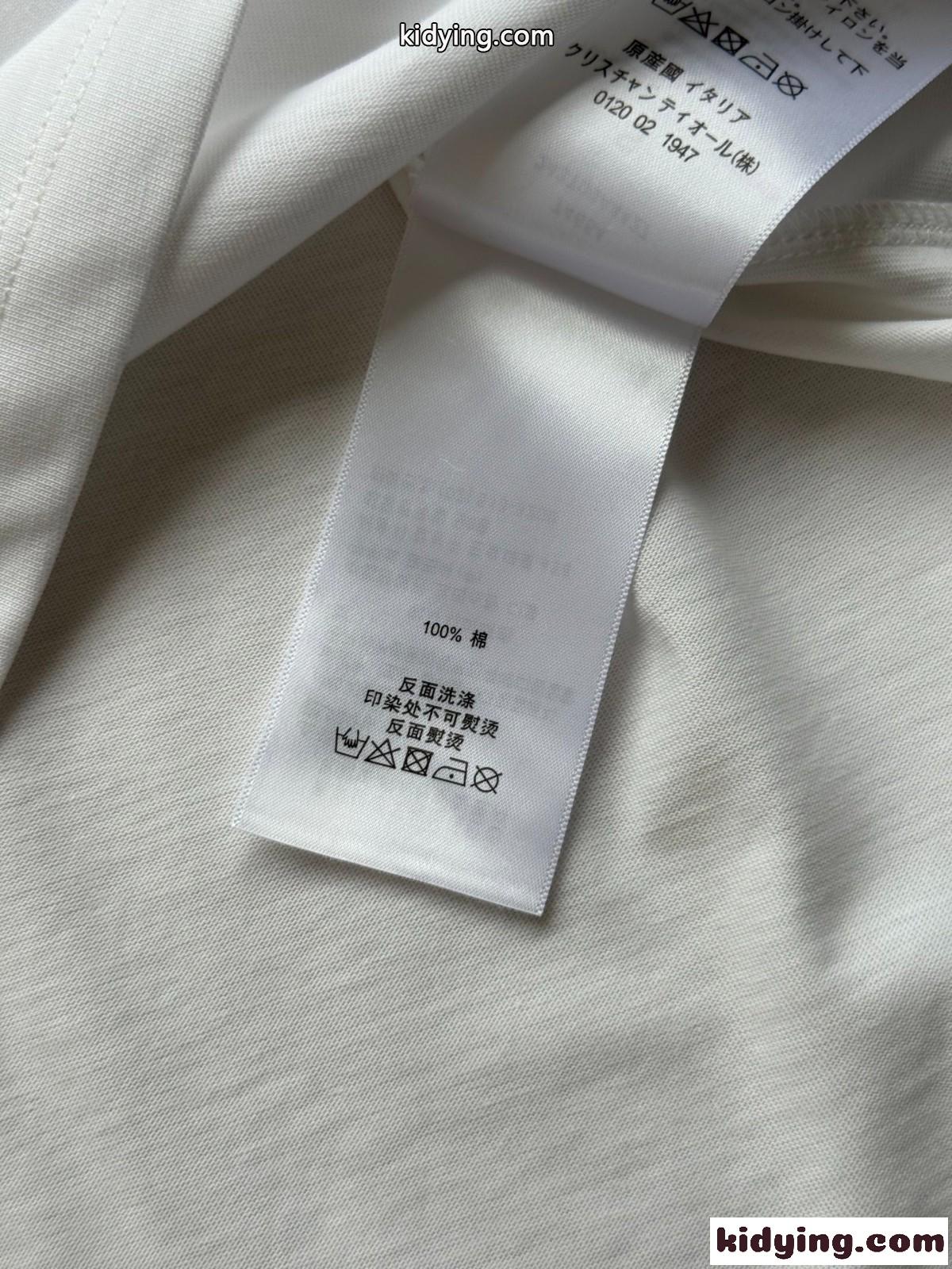 シンプル おしゃれ ロゴ入り 半袖Tシャツ バルマン Tシャツ コピー ホワイト-4