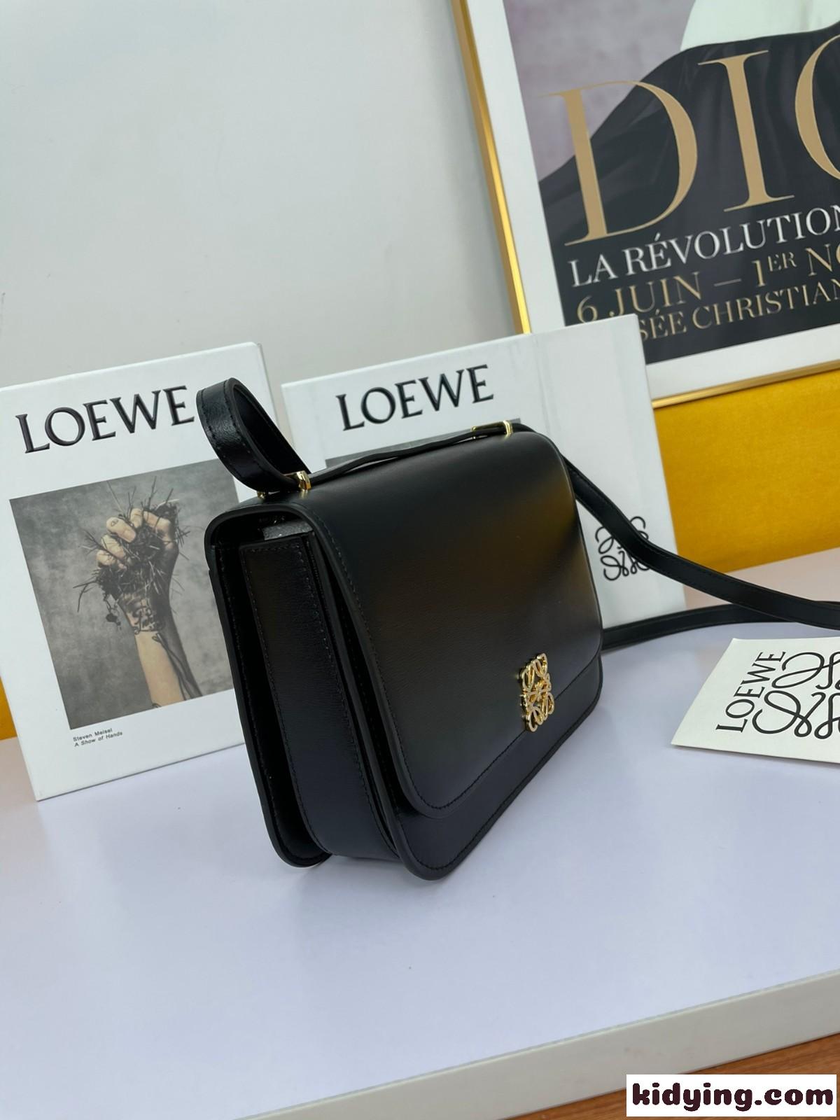 ミディアム シルクカーフ ゴヤバッグ ロエベ バッグ 人気 コピー 斜め掛け ショルダーバッグ 上品 高級-1